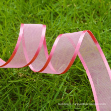 Custom Colorful Decorative Wedding Ribbon organza ribbon